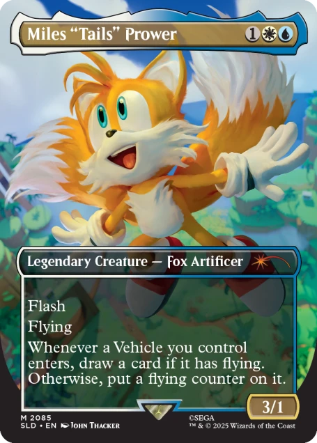 Magic the Gathering: Secret Lair X Sonic Friends & Foes Non-Foil