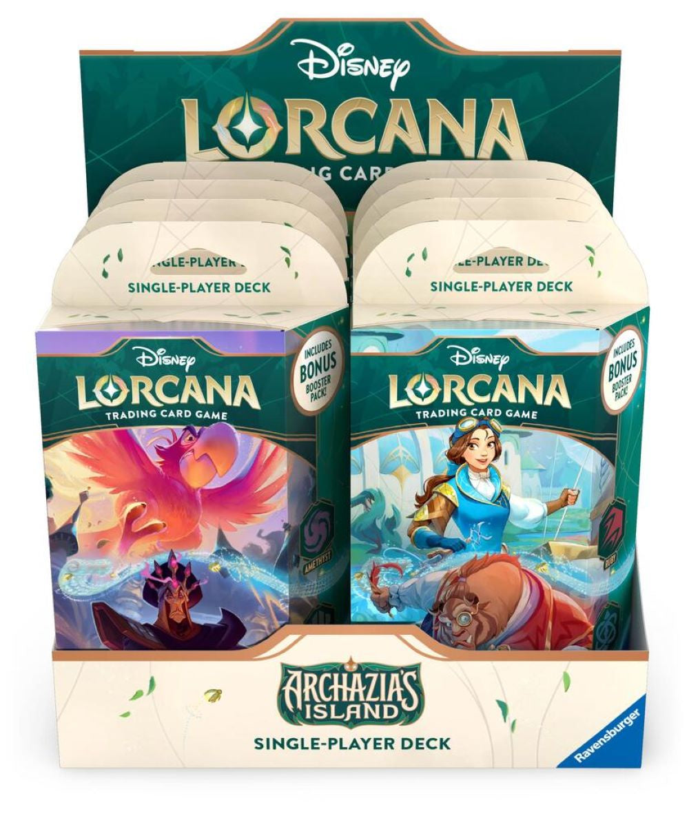 Disney Lorcana: Archazia's Island Starter Deck Display 8 Decks、Lorcana、kayou