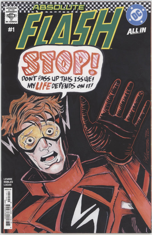 Absolute Flash Issue #1I 1:25 Retailer Incentive Variant