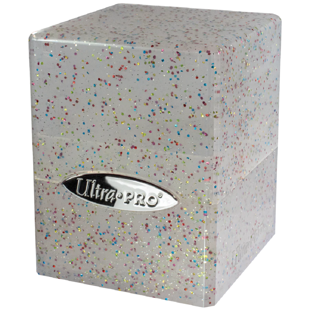 Ultra Pro: Glitter Satin Cube (Clear)