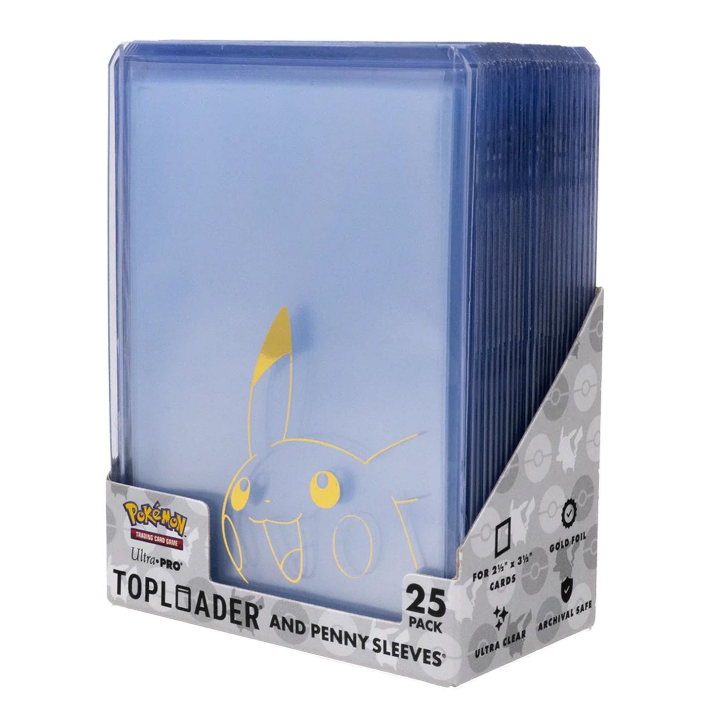 Ultra Pro 3x4 Toploaders/Sleeves Combo - Pikachu