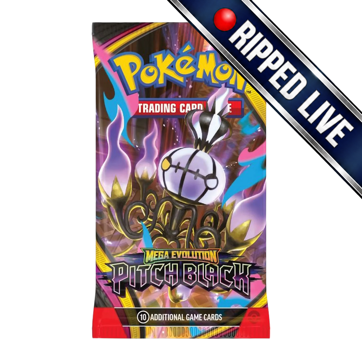 *BREAK* Pokemon: Mega Evolution Pitch Black Booster Pack