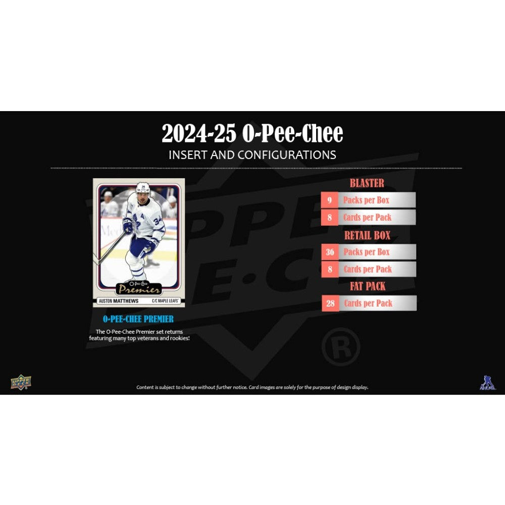 2024-25 Upper Deck O-Pee-Chee Hockey Fat Pack Box