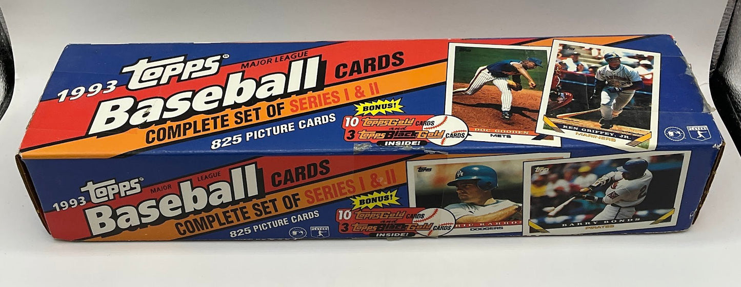 1993 Topps Baseball Factory Set Plus Topps Gold & Black Gold (Open) - Collector Store LLC
