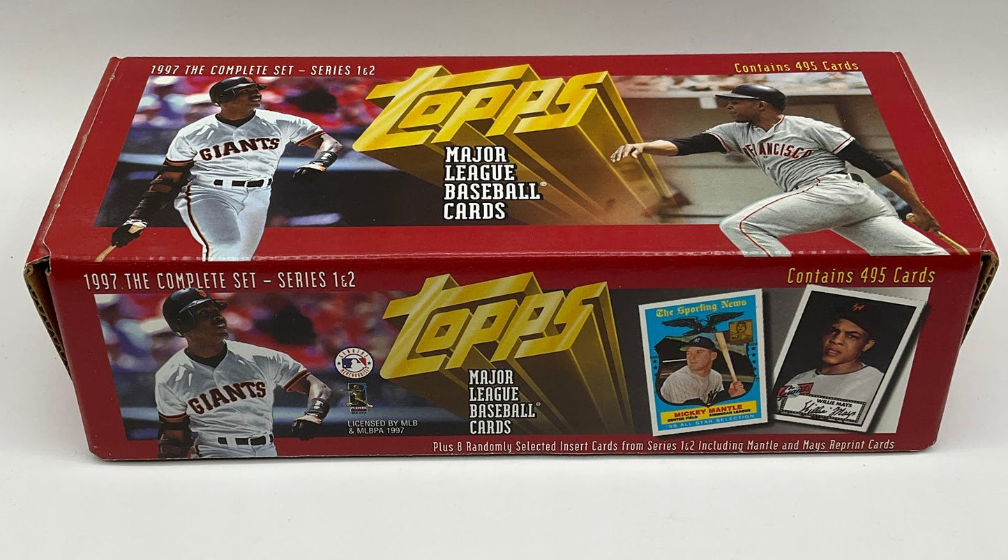 1997 Topps Baseball Series 1 & 2 Factory Set (Open) - Collector Store LLC