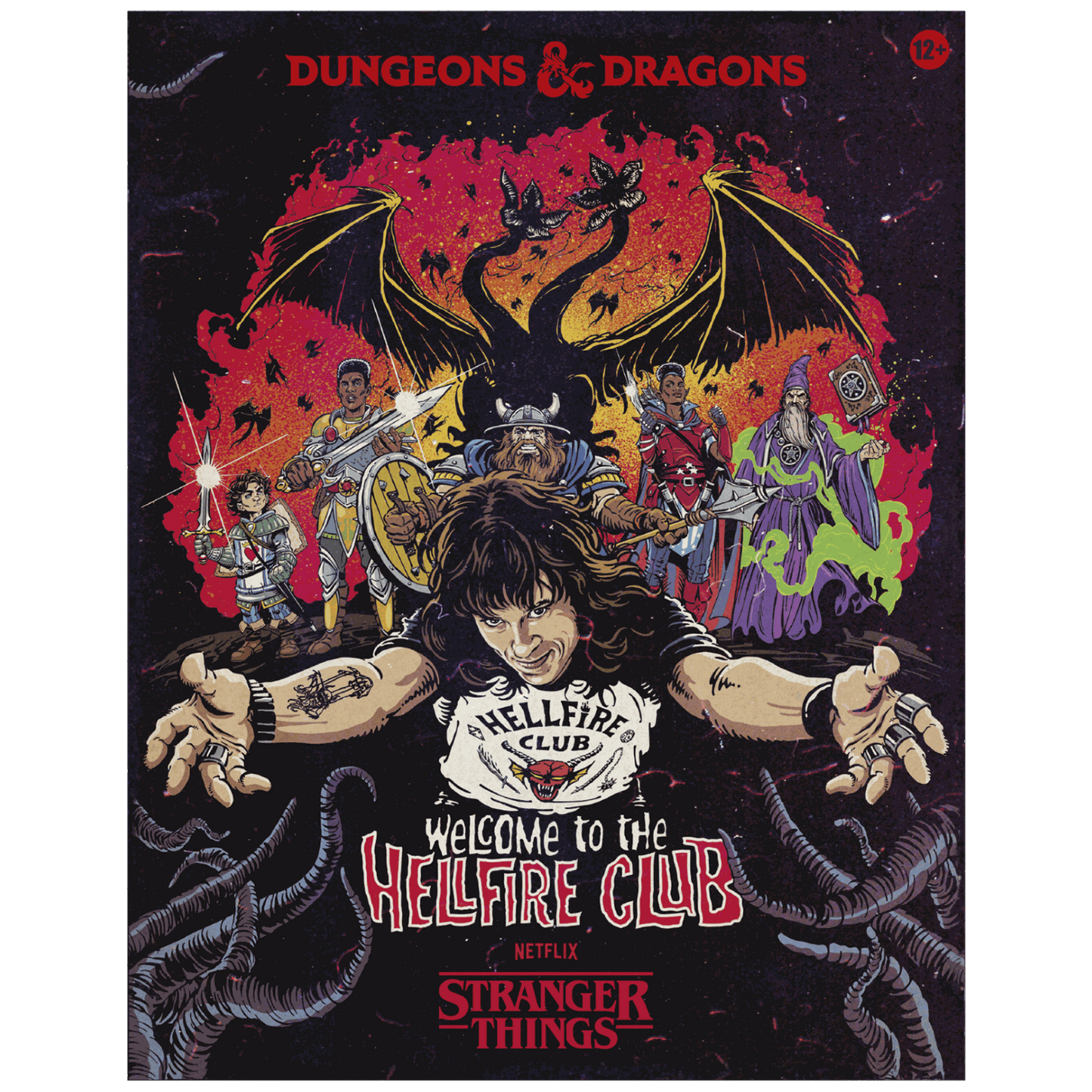 Dungeons & Dragons Stranger Things Welcome to Hellfire