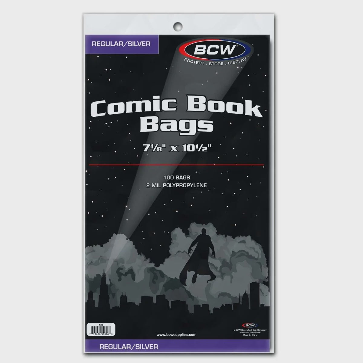 Ultra Pro Silver Comic Bags 100ct