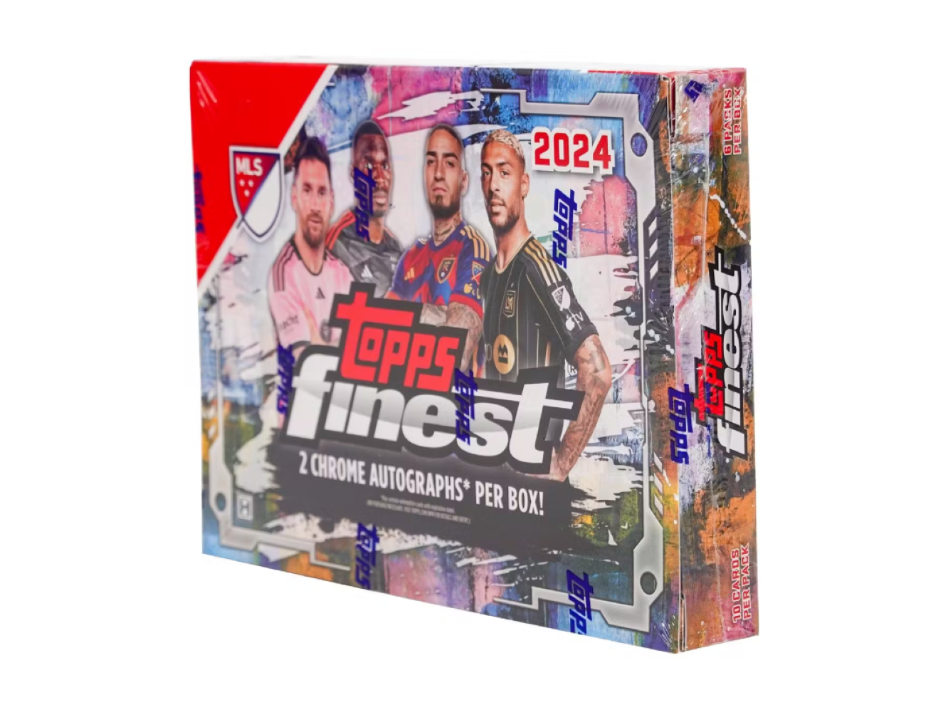 2024 Topps Finest MLS Major League Soccer Hobby Box