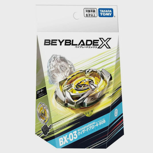 Takara Tomy Beyblade X BX-03 Wizardarrow 4-80B