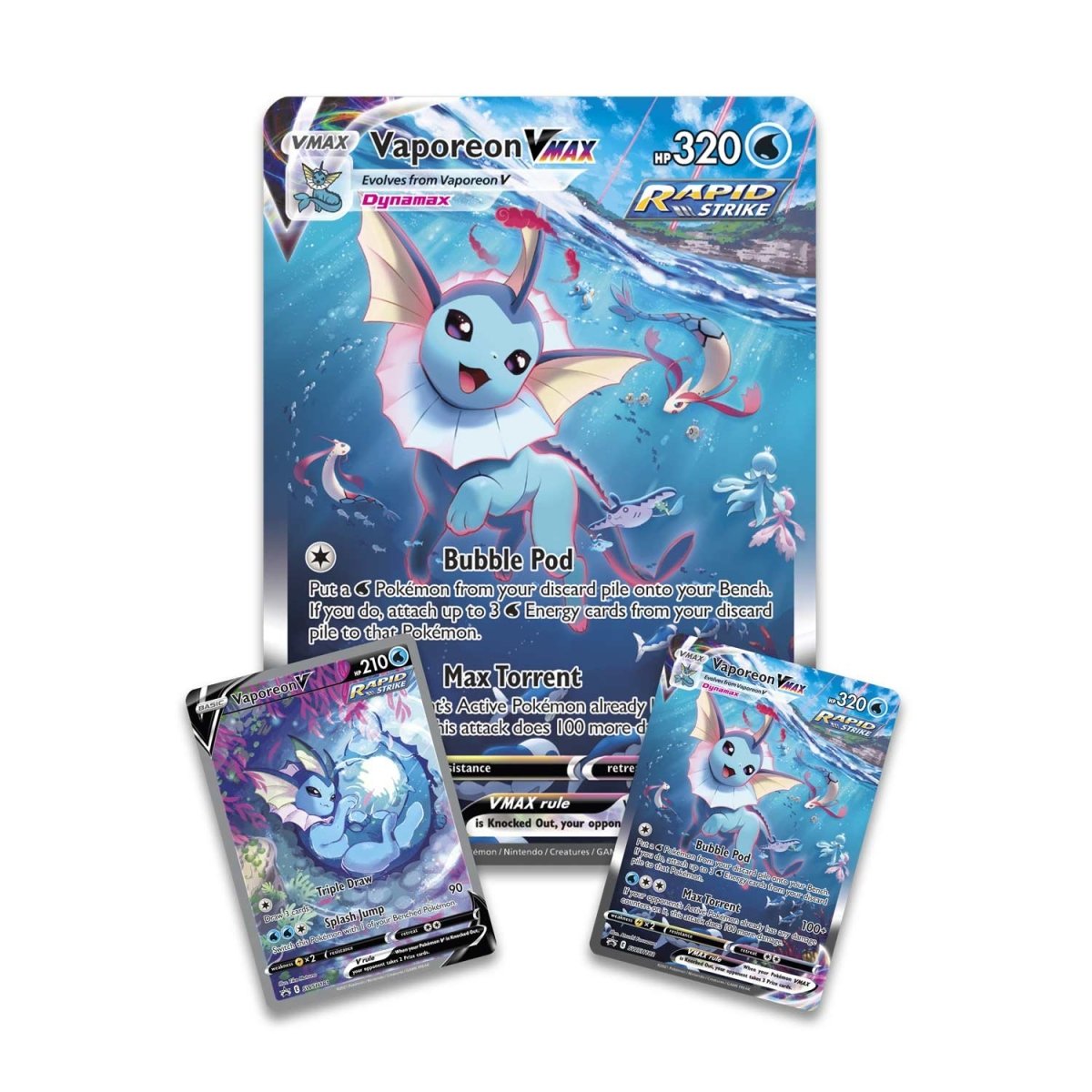 Pokemon: Vaporeon VMAX Premium Collection