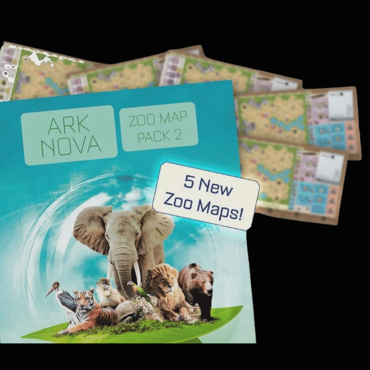 Ark Nova: Zoo Map Pack 2