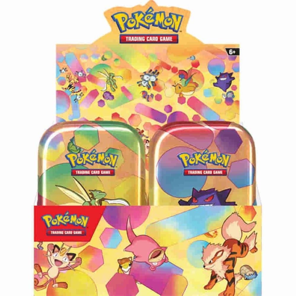 Pokemon: Scarlet & Violet 151 Mini Tin Display of 10 Pokemon: Scarlet & Violet 151 Mini Tin Display of 10