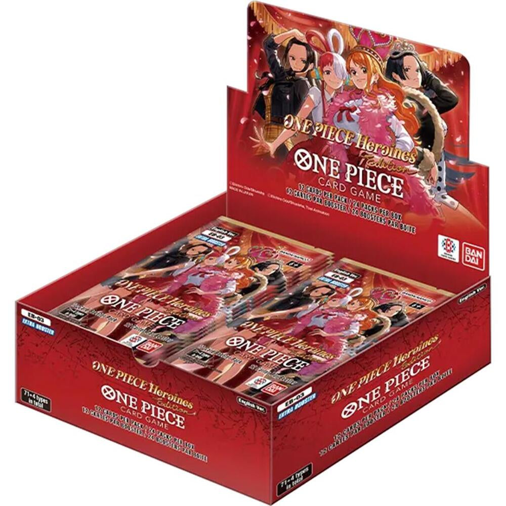 One Piece TCG: Extra Booster: Heroines Edition Booster Box (EB-03)