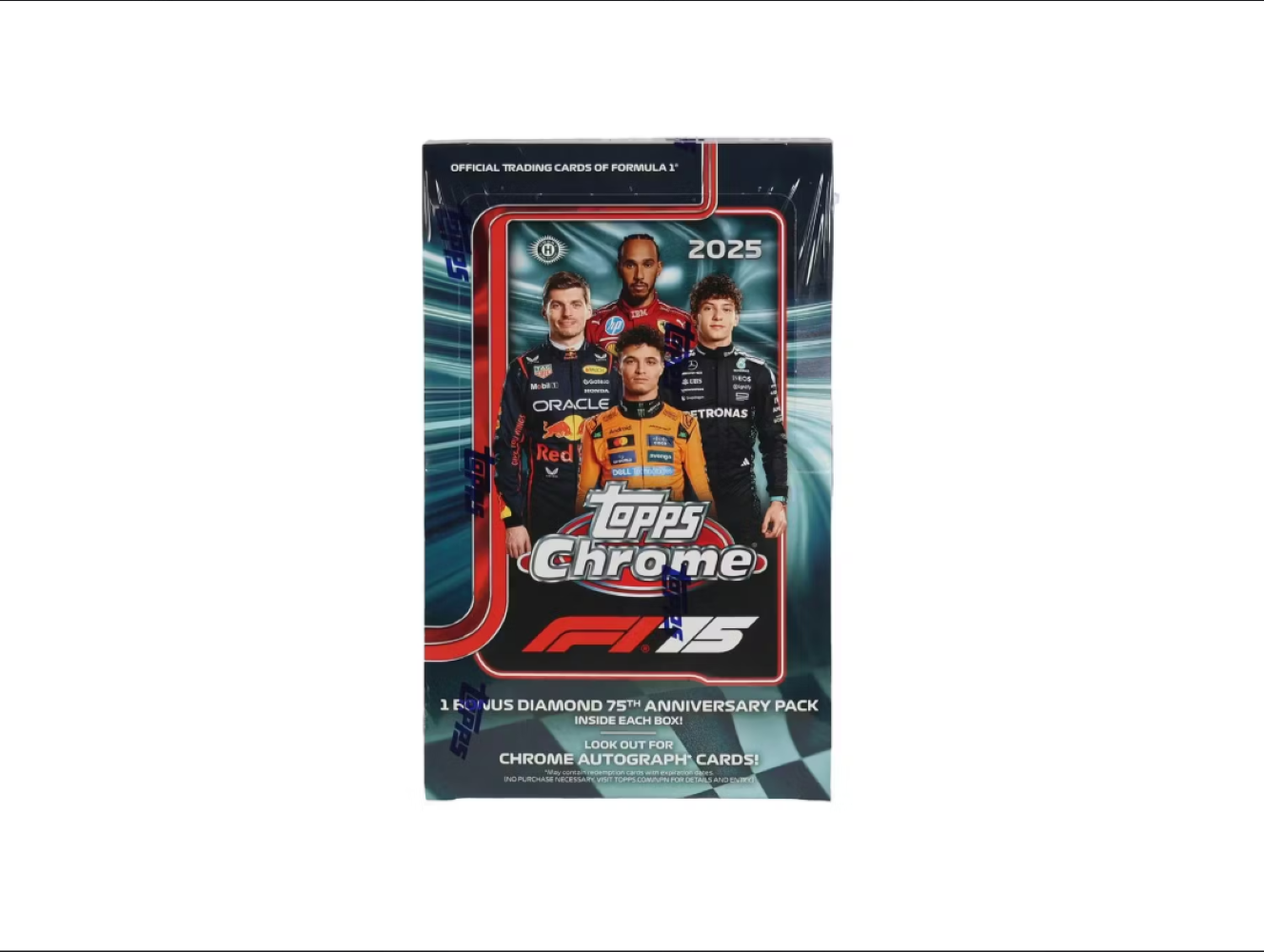 2022 Topps F1 Racing Sealed Hobby Pack – 8 Cards Per Pack, Formula 1 Trading Cards