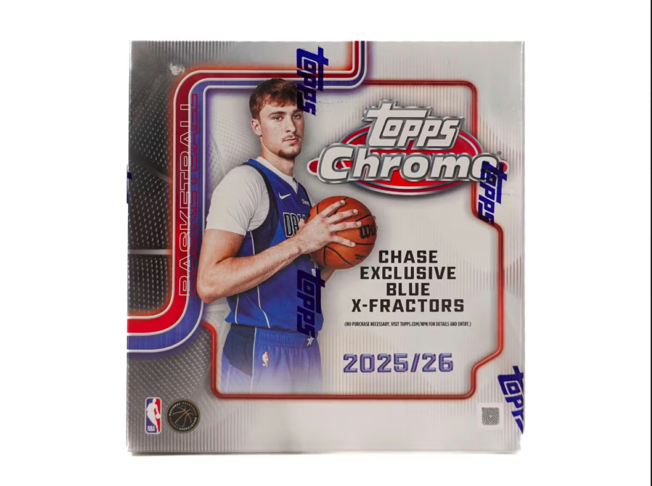 2025-26 Topps Chrome Basketball Value Box | NBA Trading Cards 
