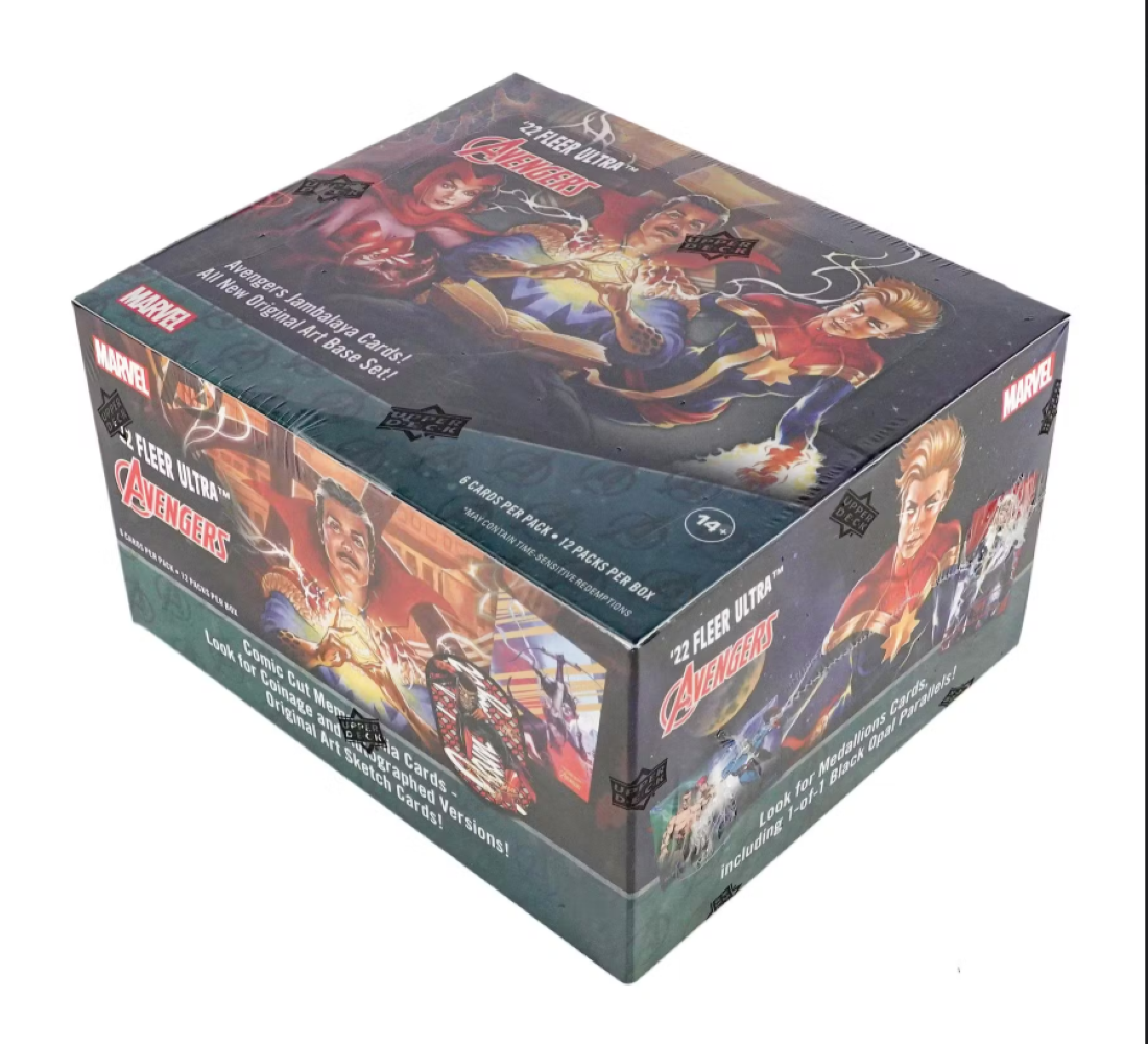 2022 Upper Deck Marvel Fleer Ultra Avengers Hobby Box