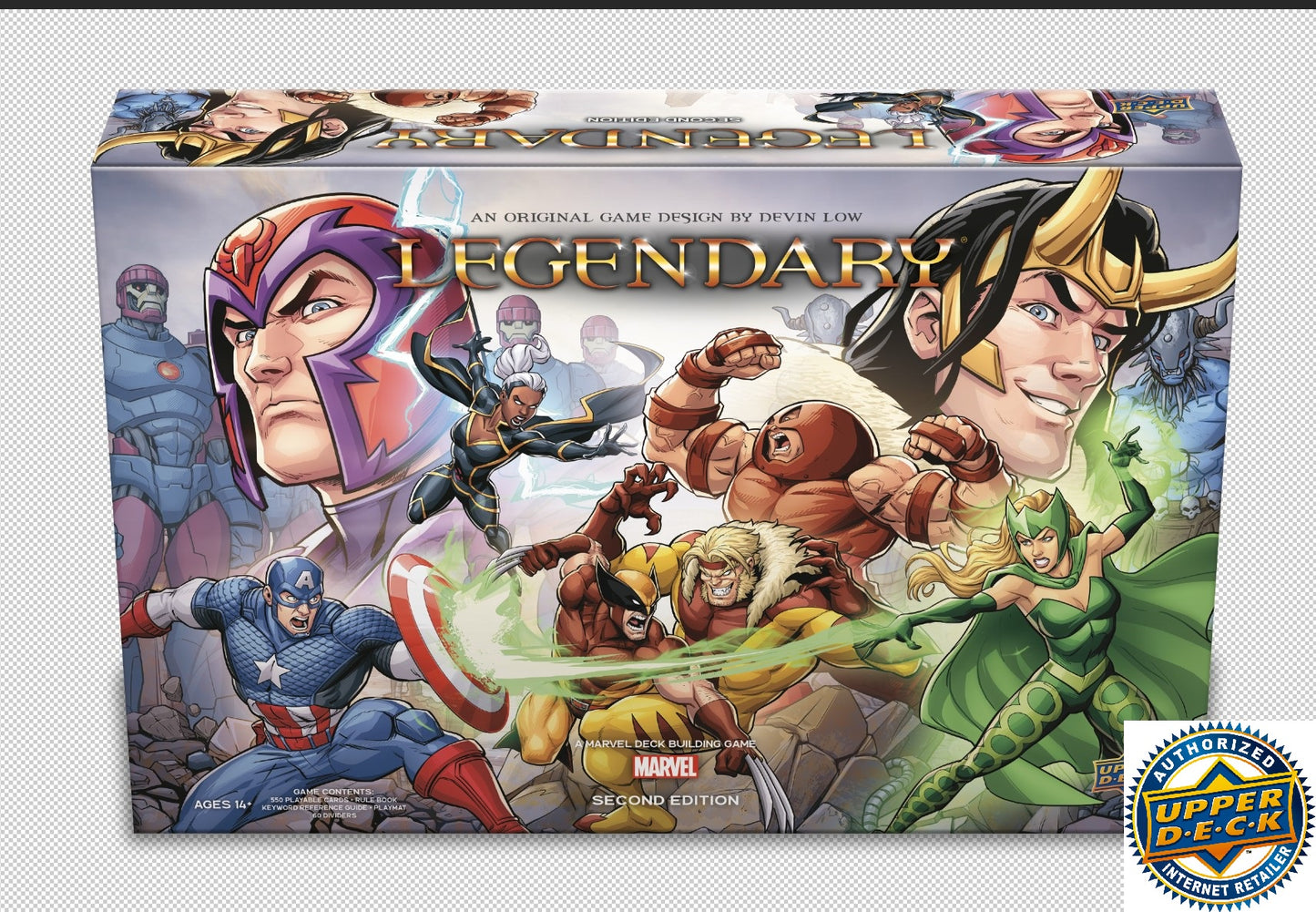 2026 Upper Deck: Legendary Marvel Second Edition Core Set *Expected Release June 2026*