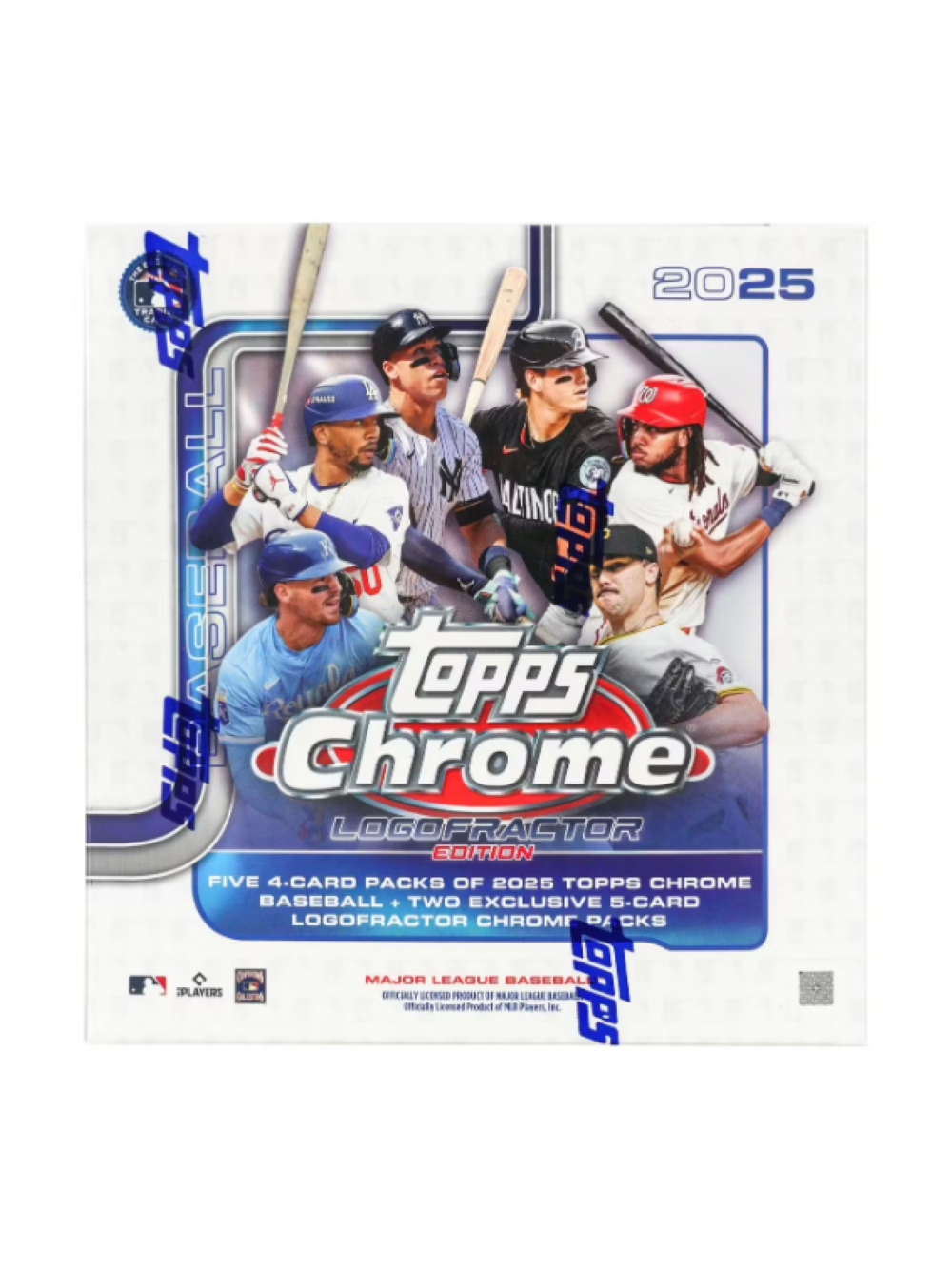 2025 Topps Chrome Logofractor Edition Baseball Hobby Box