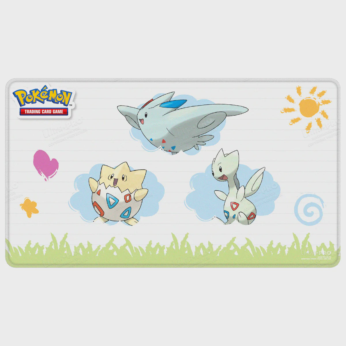 Ultra Pro Pokemon Togepi Evolution Stitched Playmat