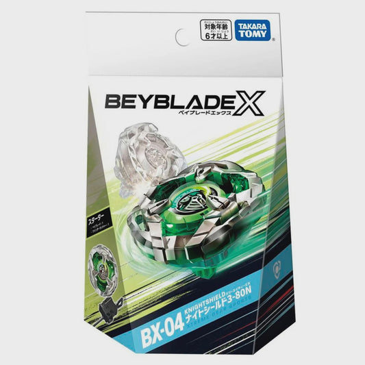 Takara Tomy Beyblade X BX-04 Knightshield 3-80N