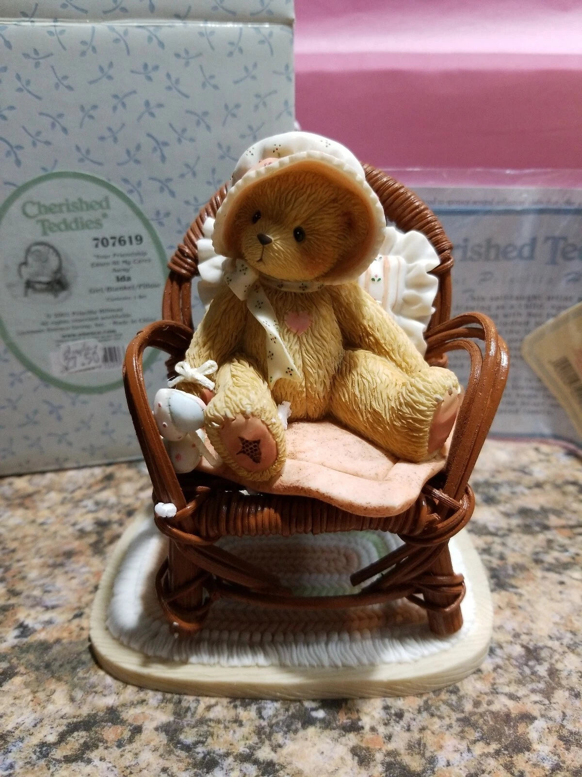 Cherished Teddies: Ida "Your Friendship Eases All My Cares Away"