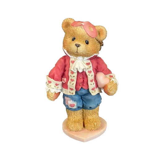 Cherished Teddies: Darrel "Love Unveils A Happy Heart"
