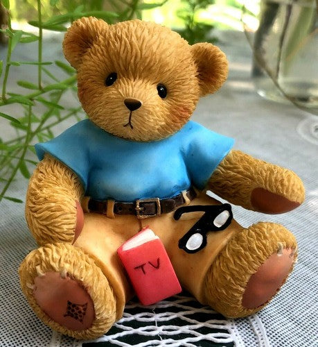 Cherished Teddies: Dad "A Father Guides With Love"