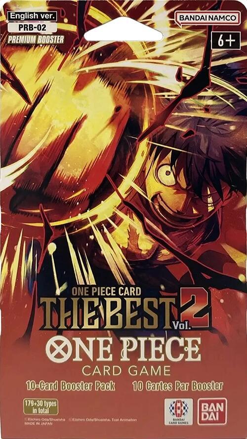 prb booster box english One Piece TCG: The Best 2 Japanese Premium Pack [PRB-02] Color:Natural ST14-10 PREMIUM BOOSTER Vol Pokemon Grubbin 018/264 Sword