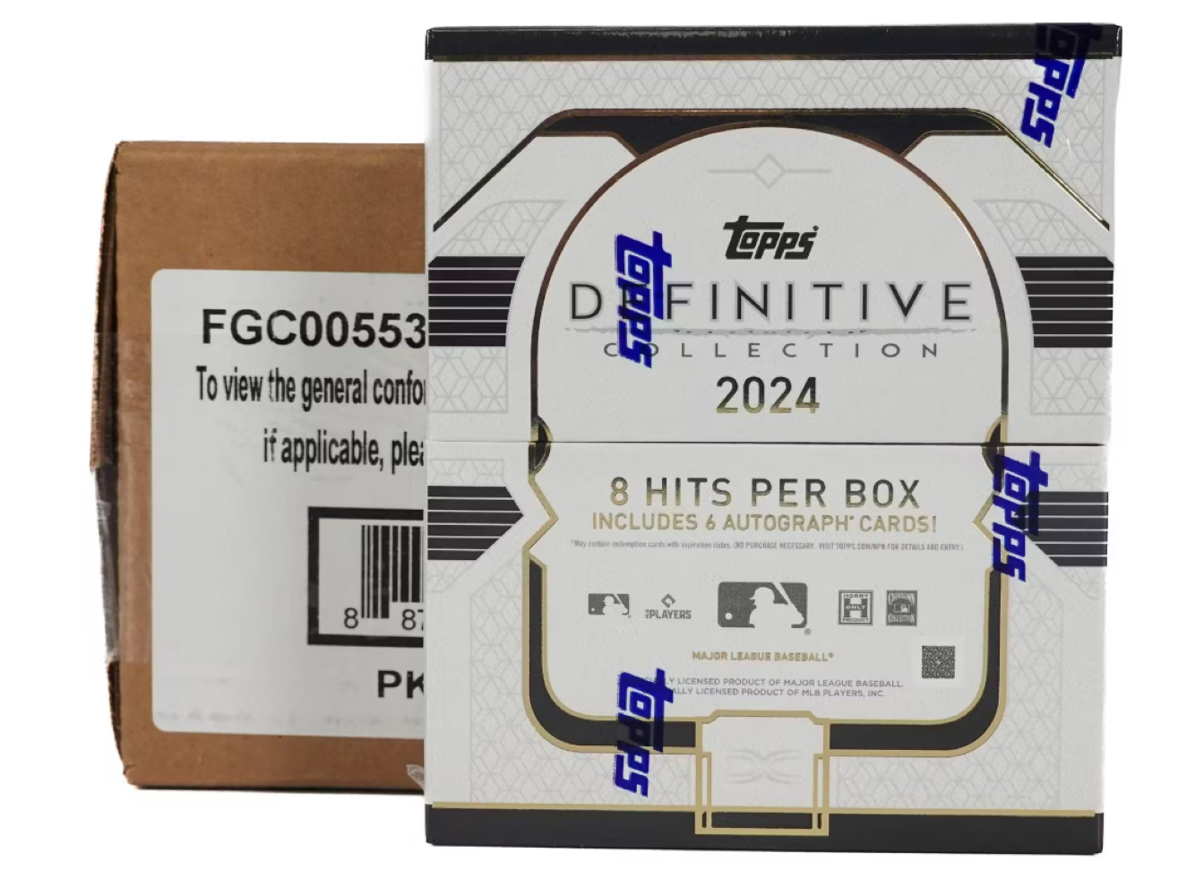 2024 Topps Definitive Baseball Hobby 2-Box Case