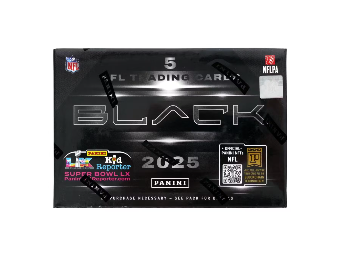 2025 Panini Black Football Hobby Box