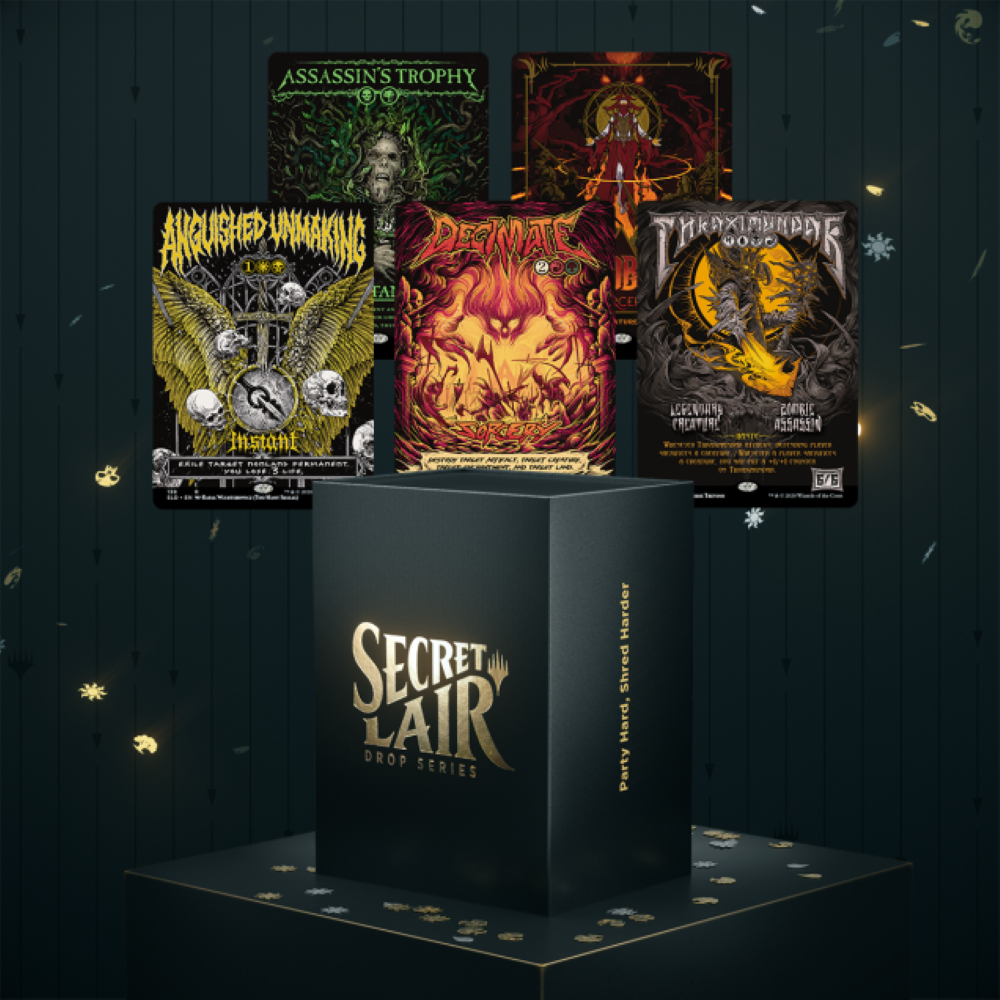 Magic the Gathering: Party Hard, Shred Harder Secret Lair Drop Series