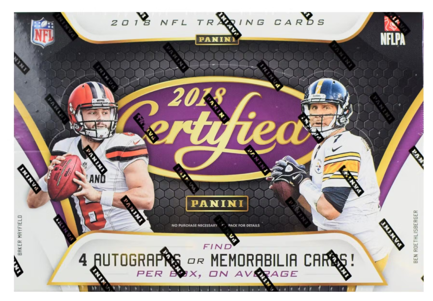 2018 Panini Certified Football Hobby Box