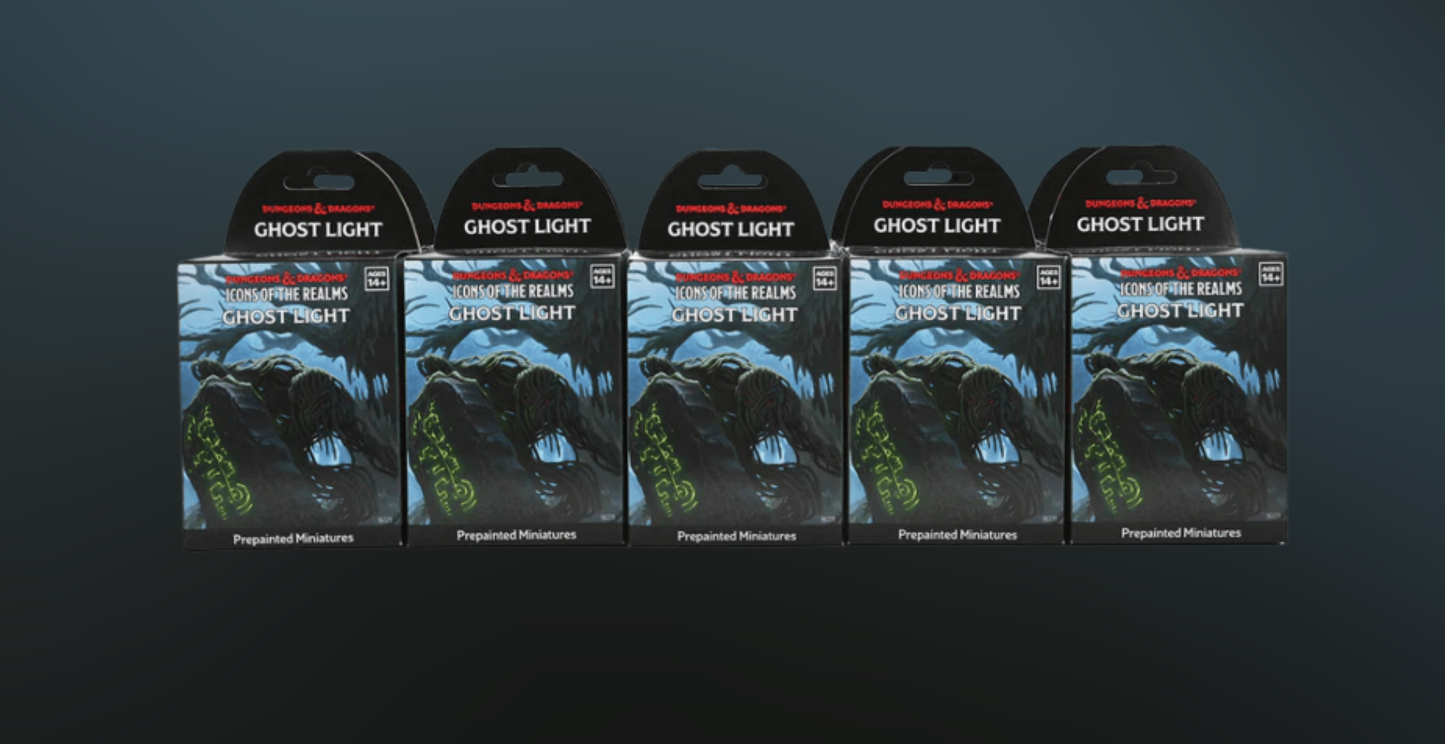 Dungeons & Dragons Miniatures: Icons of the Realms -Ghost Light- Booster Brick (10ct)