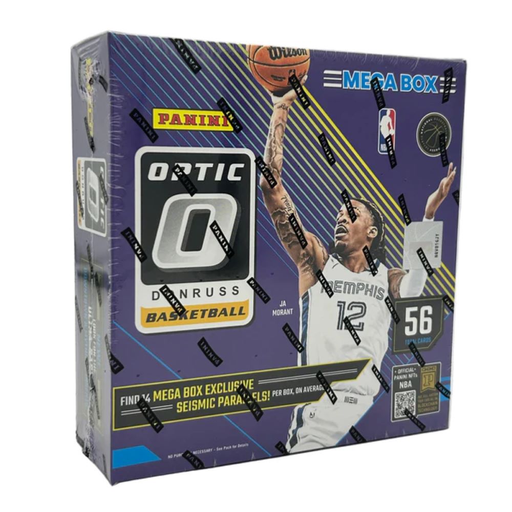2024-25 Panini Donruss Optic Basketball Hobby Mega Box (Seismic Parallels)