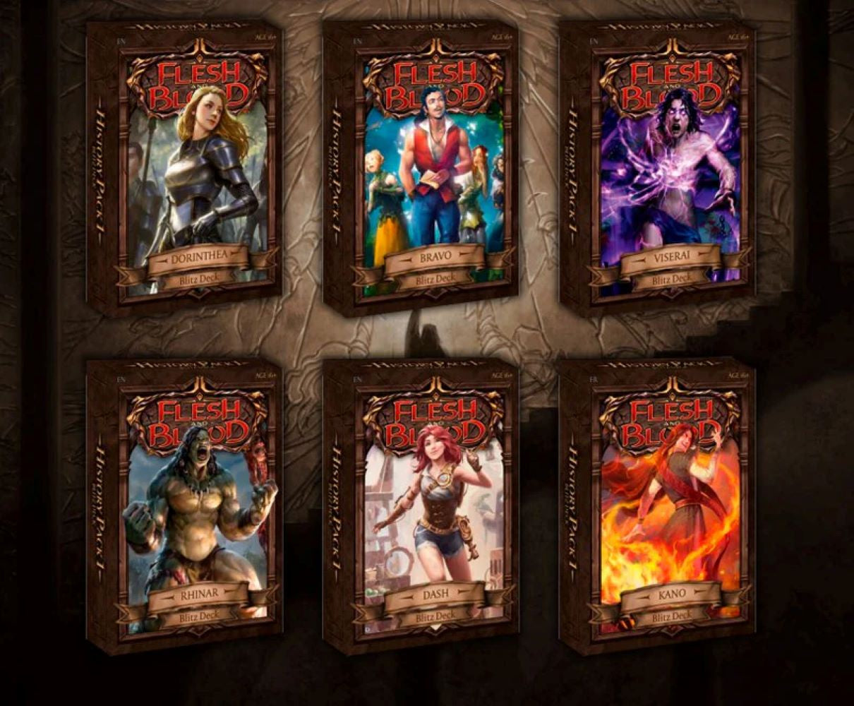 Flesh & Blood TCG: History Pack 1 Blitz Deck (Random)