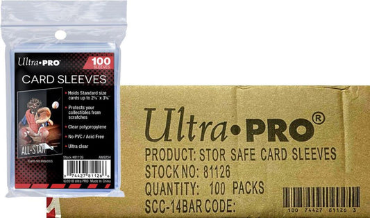 Ultra Pro: 2.5" x 3.5" Soft Trading Card Penny Sleeves Case