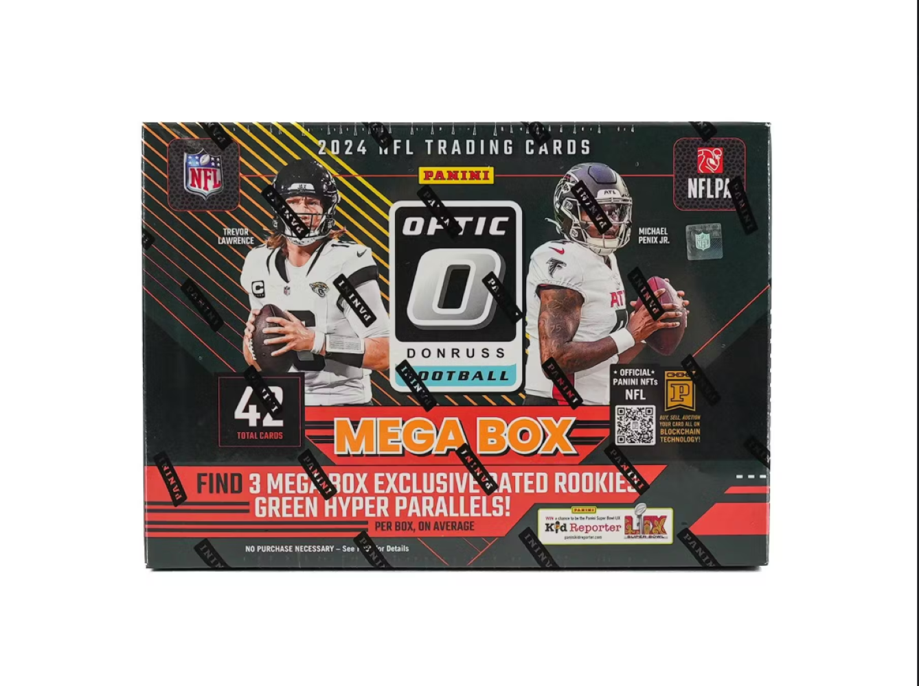 2024 Panini Donruss Optic Football Mega Box (Green Hyper)