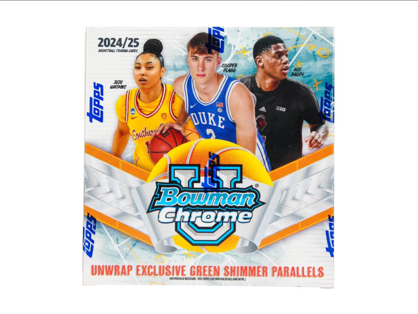 2024-25 Bowman University Chrome Basketball Mega Box