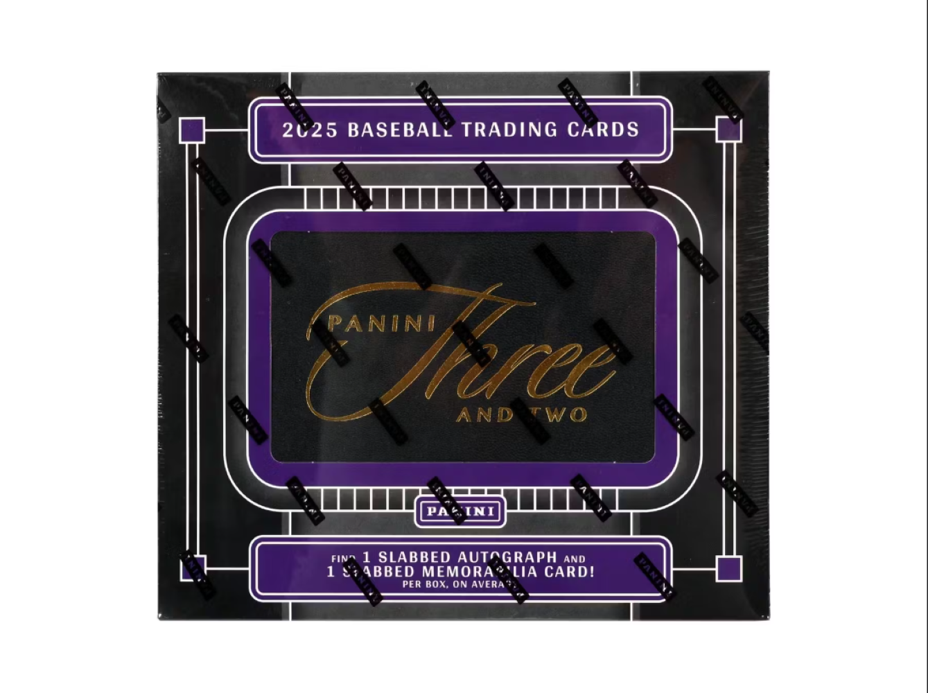 2025 Panini Three & Two Baseball Hobby Box