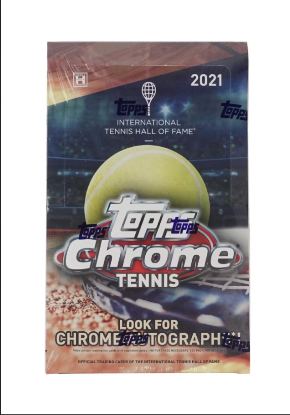 2021 Topps Chrome Tennis Hobby Box