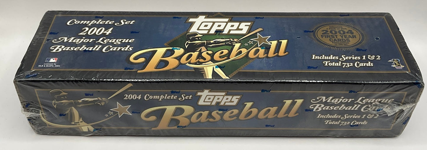 2004 Topps Baseball Series 1 & 2 Factory Set - Collector Store LLC