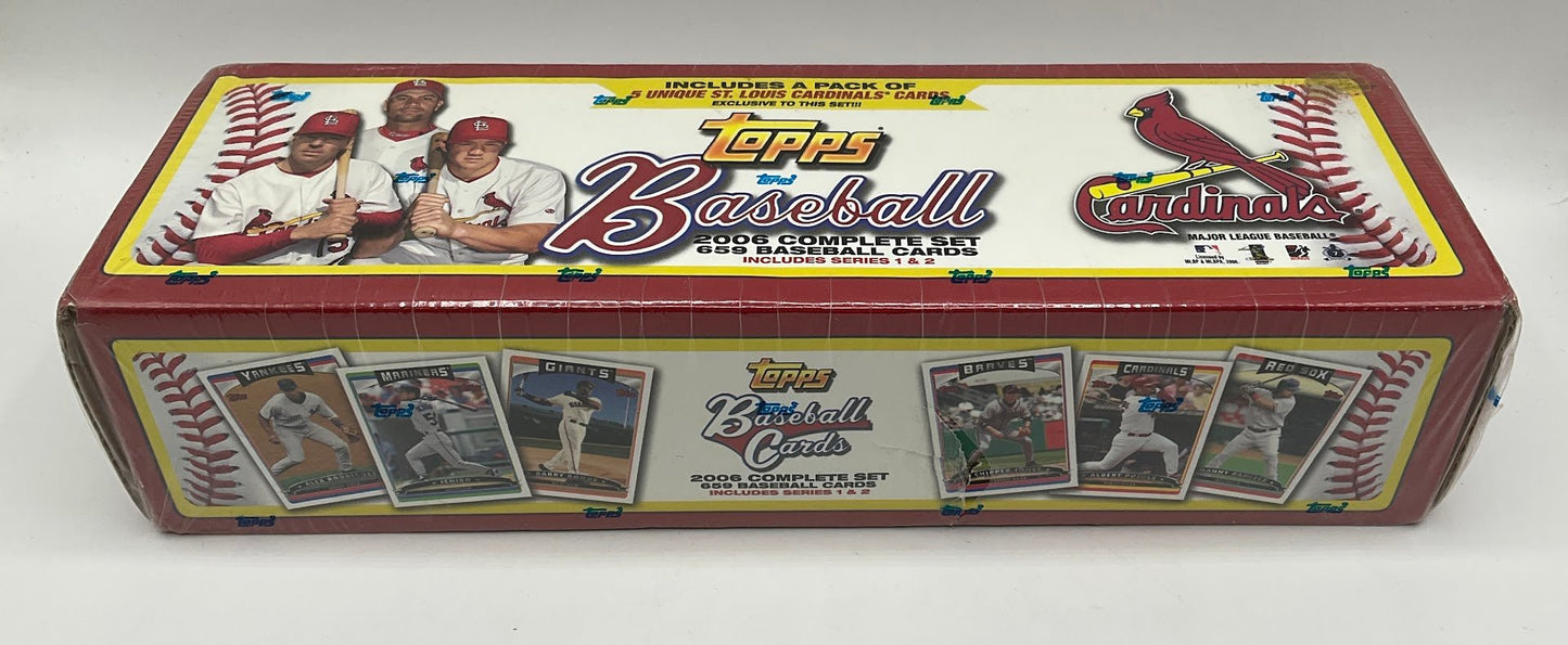 2006 Topps Baseball Series 1 & 2 Factory Set - Collector Store LLC