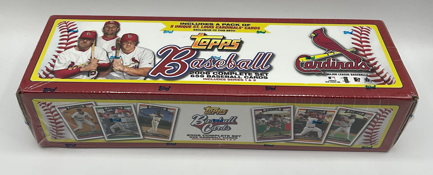 2006 Topps Baseball Series 1 & 2 Factory Set - Collector Store LLC
