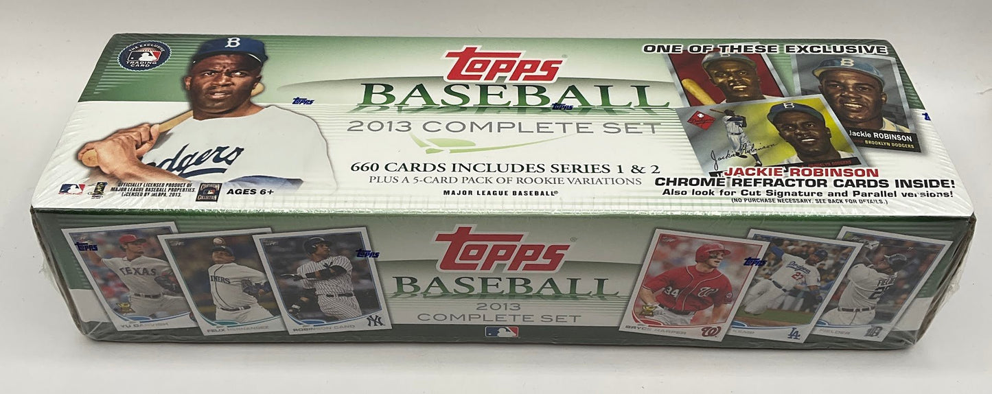 2013 Topps Baseball Series 1 & 2 Factory Set with Rookie Variations Pack - Collector Store LLC