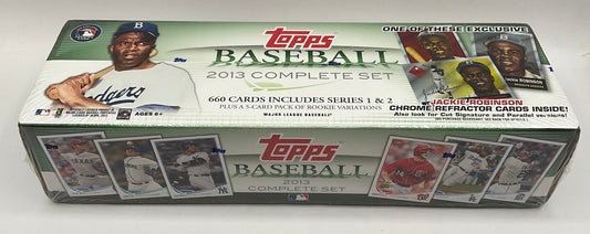 2013 Topps Baseball Series 1 & 2 Factory Set with Rookie Variations Pack - Collector Store LLC