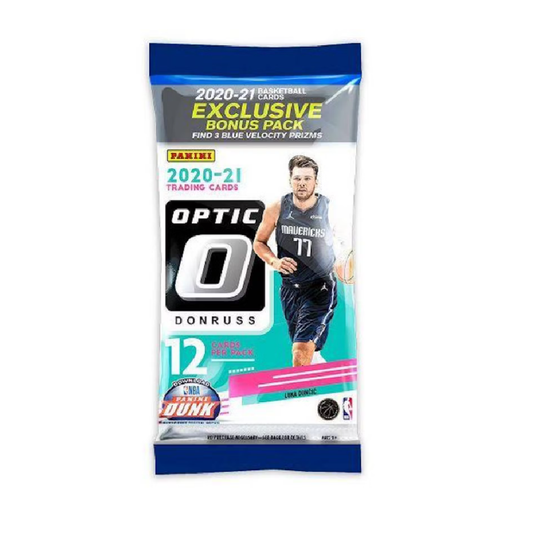 2020-21 Panini Donruss Optic Basketball Cello Pack - Collector Store LLC