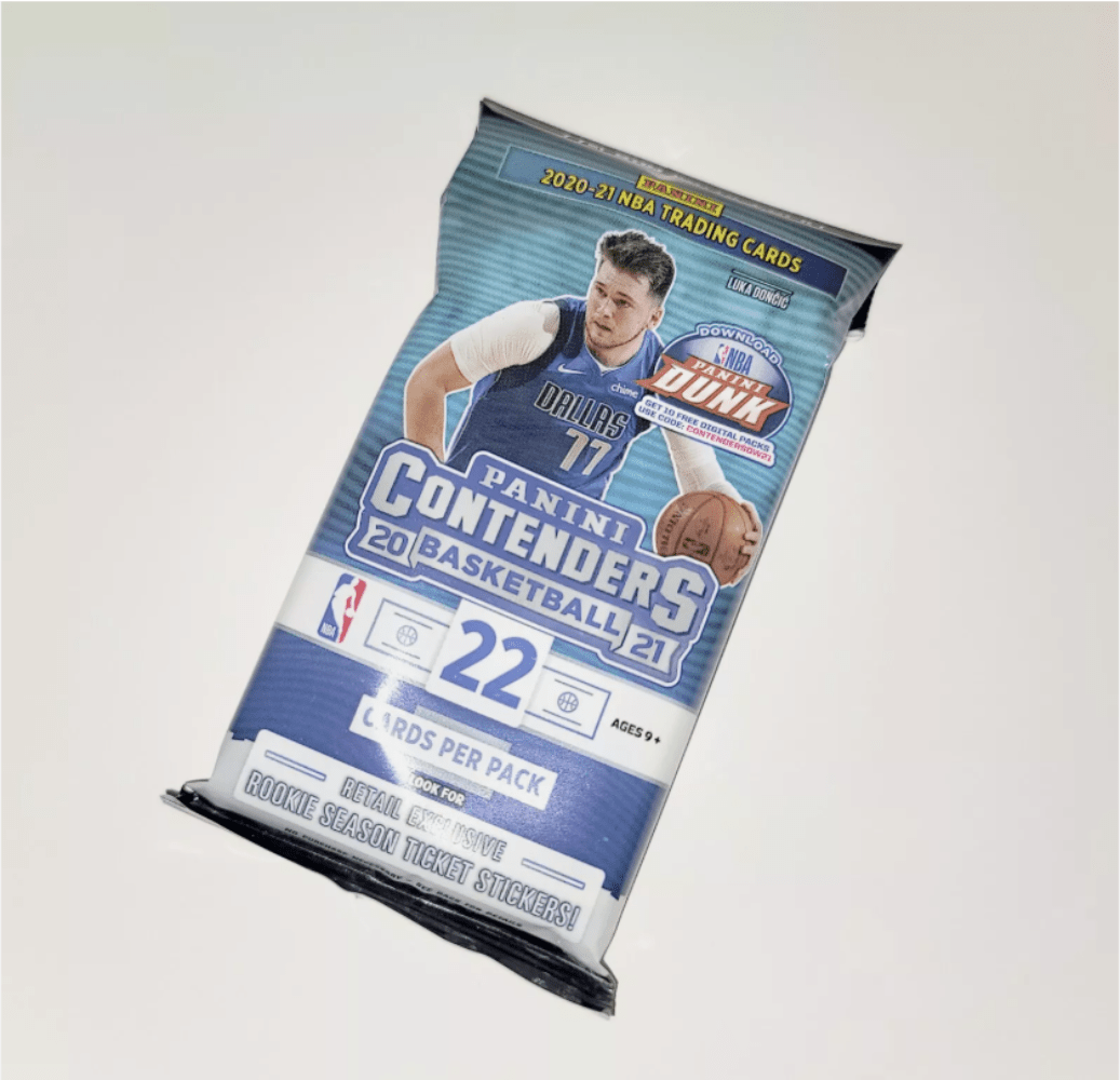 2020 - 21 Panini Contenders Basketball Fat Pack - Collector Store LLC