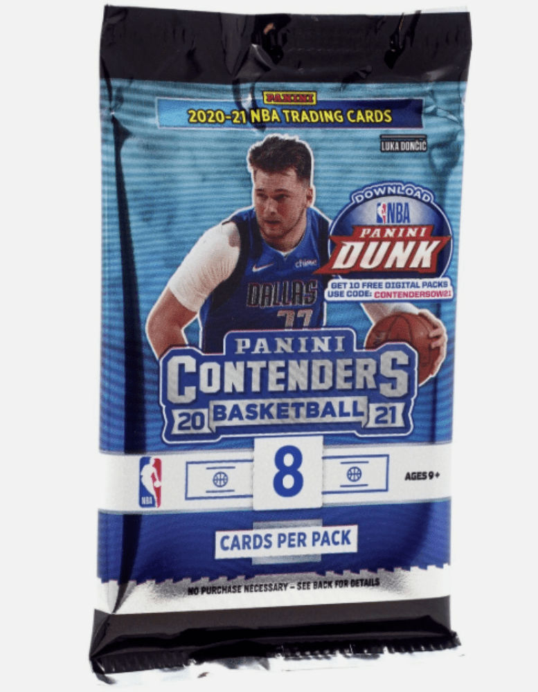 2020 - 21 Panini Contenders Basketball Fat Pack - Collector Store LLC