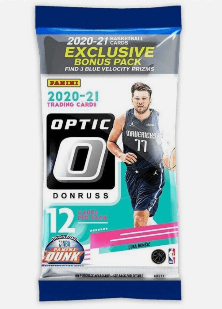 2020 - 21 Panini Donruss Optic Basketball Cello Pack - Collector Store LLC