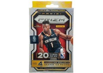 2020 - 21 Panini Prizm Basketball Hanger Box (Orange Ice Prizms) - Collector Store LLC